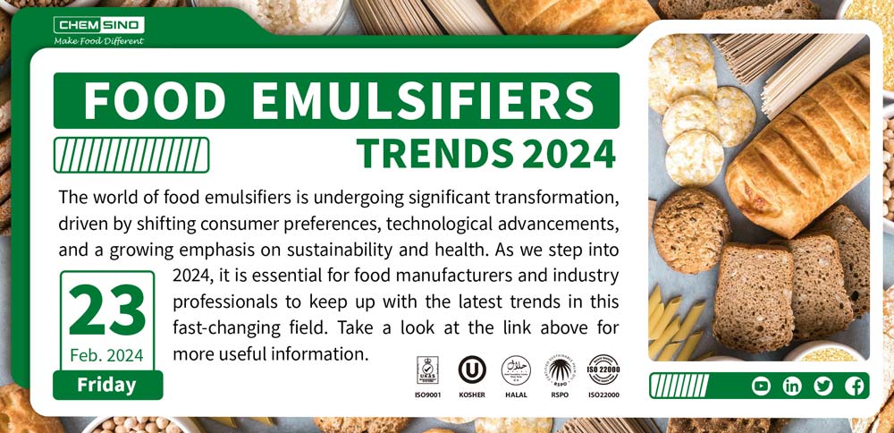 Food Emulsifiers Trends 2024